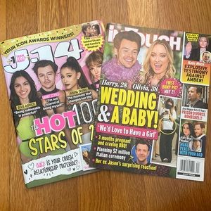 HARRY STYLES inTouch and J-14 Magazine bundle